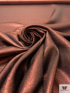 a close up view of a shiny fabric