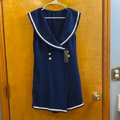 A Sweet And Sexy Romper That Can Be Worn Day In And Day Out, Looks Like You’re On A Cruise Ship, So Vintage And Retro, Very Nice Romper Nautical Outfit Women, Retro Stage, Nice Rompers, Nautical Outfits, Romper Pattern, White Romper, Vintage Summer, Rompers Women, Cruise Ship