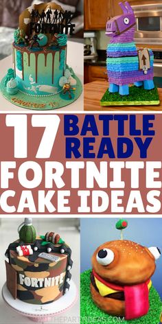 17 battle ready fortnite cake ideas that are easy to make and fun for kids