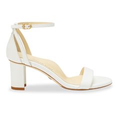 60mm Italian Made Perfect Block Sandal in White Calf Sarah Flint, Block Sandals, Elegant Heels, Wide Heels, High Quality Shoes, Stylish Shoes, Ankle Straps, Arch Support, Luxury Shoes