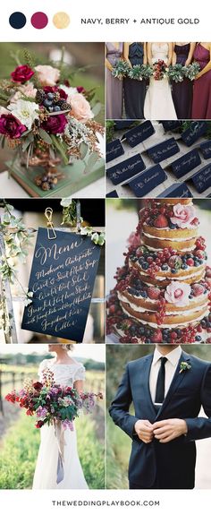 a collage of photos showing different types of wedding cakes and desserts, with the caption saver below