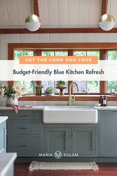 the kitchen is clean and ready to be used as a refreshment for guests