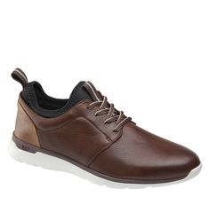 XC4® Prentiss Plain Toe | Johnston & Murphy Gentleman Shoes, Most Comfortable Shoes, Johnston Murphy, Everyday Shoes, Wide Shoes, Sneakers Men Fashion, Mens Casual, Sneakers Shoes, Arch Support