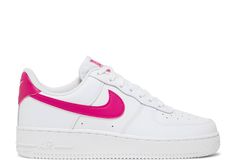 Nike Air Force Rosa, Woman’s Nike Shoes, Hot Pink Air Force 1, Pink And White Air Force 1, Hot Pink Nike Shoes, Air Force Rosa, Nike Rosas, Nike Air Force Pink, Pink Air Forces