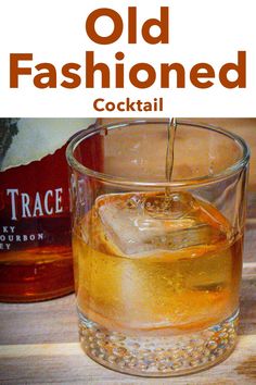 Bourbon Old Fashioned Recipe Buffalo Trace Old Fashioned Recipe, Classic Old Fashioned Cocktail Recipe, American Cocktails, Restaurant Drinks, Most Popular Cocktails, Baileys Recipes