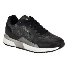 PRICES MAY VARY. The Moxea jogger from GUESS is a fun, fashion forward sneaker to add to your wardrobe. This pattern features trend right logo detailing and chic metallic trims. Est. 1981, Guess is a global lifestyle brand and a symbol of a young, adventurous lifestyle. Round Toe ; Lace-Up Closure Man Made Upper Adventurous Lifestyle, G Logo, Trainers Fashion, Sneaker Dress Shoes, Lace Up Sneakers, Fun Fashion, Athletic Fashion, Black Logo, Outdoor Apparel