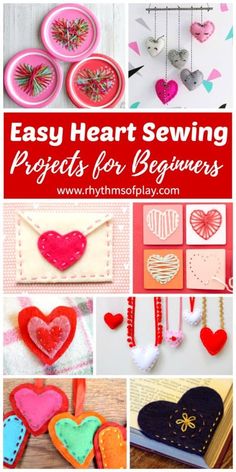 easy heart sewing projects for beginners