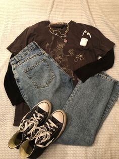 Fashion Mistakes, Teen Fashion Outfits, Retro Outfits, Grunge Outfits, Look Cool, Cute Casual Outfits