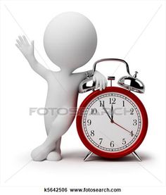 3d small people - alarm clock View Large Illustration Talking Picture, Small People, Social Stories, Stick Figures