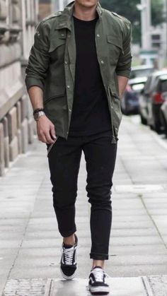 Mens Green Jacket Outfit, Green Jacket Men Outfits, Green Jacket Outfit Men, Green Jacket Outfit, Outfits Quotes, Green Jacket Men, Herren Style