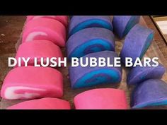 Diy Bubble Bar, Lush Bubble Bars, Diy Bubble Bath, Bath Diy, Lush Bath