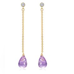 Brand New. Piara Genuine Amethyst Teardrop Earrings, Handmade 18k Gold Plated. 2” Length Gift Box, Storage Bag, & Care Instructions Included. Wedding Earrings Studs, Silver Crystal Earrings, Wedding Studs, Face Earrings, Casual Jewelry, Heart Dangle Earrings, Statement Drop Earrings, Box Storage, Fine Jewellery Earrings