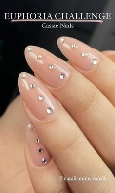 S Nails, Minimal Nails, Classy Acrylic Nails, Gem Nails, Man Hat, Neutral Nails