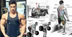 an image of a man doing exercises with dumbbells and barbell squats