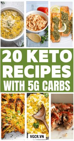 20 mouthwatering keto recipes, each with under 5g of net carbs, to make your keto journey easier and more enjoyable.