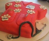 a cake that is shaped like a doctor's bag