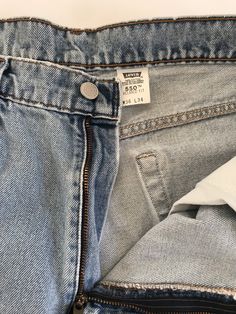 "Waist:34\" Rise:12.5\" Hips:42\" Inseam: 33.5\" (13)" Retro Cutoff Light Wash Jeans, Light Wash Cutoff Jeans For Streetwear, Retro Light Wash Cutoff Jeans, 90s Style Light Wash Cutoff Jeans, 90s Light Wash Cutoff Jeans, Levis Jeans Vintage, Vintage Bandana, Free People Style, Bohemian Tops