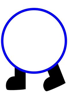 an image of a person holding a blue circle