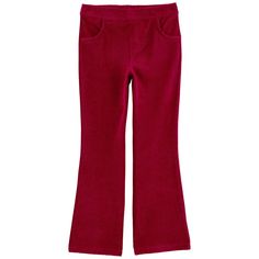 Your little one will love the style of these girls 4-14 Carter's pull-on velour flare pants. Expand your little one's wardrobe with this Click on this KIDS APPAREL & SHOES GUIDE to find the perfect fit and more! Your little one will love the style of these girls 4-14 Carter's pull-on velour flare pants. Expand your little one's wardrobe with this Click on this KIDS APPAREL & SHOES GUIDE to find the perfect fit and more! FEATURES Covered elastic waistband for a comfy fit 2 front & 2 back pockets Shoes Guide, Carters Size Chart, Carters Girl, Adjustable Waistband, Bottom Clothes, Comfy Fits, These Girls, Flare Pants, Bottoms Pants