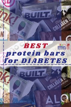 Choosing the best protein bar when you have diabetes can seem a little daunting. That aisle in the grocery store full of bars that are “probably full of sugar.” Well that’s not always the case! There are protein bars out there that are great options and we’ll talk about how to choose! #diabetes #highprotein #proteinbars #onthego #healthysnacks Low Sugar Protein Bars, Low Carb Protein Bars, Best Protein Bars, Protein Bars Homemade, Popular Blogs, Protein Bar, Best Protein, Low Glycemic, Protein Bars