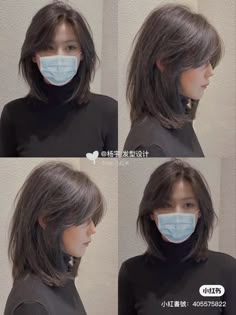 Short and Sweet: Effortlessly Stylish Short Hairstyles to Inspire Your Look Hair For Bigger Women, Long Bob Hairstyles Korean, Japanese Haircut For Round Face, Korean Woman Haircut, Medium Haircut Korean Round Faces, Short Hairstyle Women Asian Round Face, Asian Round Face Haircuts, Short Hush Haircut, Korean Short Haircut For Women