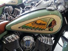 Our Custom War Bonnet Indian Chief Classic, Indian Chief, Indian Motorcycle, Gas Tank