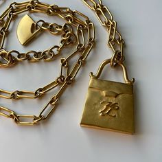 Rare Find! Karl Lagerfeld Vintage Handbag Purse Long Necklace 100% Authentic See Photos For Details Karl Lagerfeld Jewelry Vintage, Vintage Handbag, Vintage Handbags, Handbag Purse, Karl Lagerfeld, Long Necklace, Womens Jewelry Necklace, Jewelry Necklaces, Purse