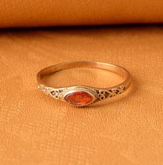 Carnelian Ring, Gemstone Ring, Tiny Carnelian Ring, Orange, Modern, Simple, Everyday, Gift, Gemstone Jewelry, Natural Stone, Stacking Ring    Size:- All Size Available In Variation Metal:- Brass Stone:-  Carnelian ❥ Customers' satisfaction is our biggest priority, please contact us with any questions/queries for future or existing orders, and we will do our best to make sure you are happy with your order. ❥Please make sure to add the correct address during checkout. You can return your purchased Carnelian Wedding Ring, Handmade Classic Carnelian Ring, Antique Carnelian Rings For Gifts, Antique Carnelian Ring For Gift, Vintage Silver Carnelian Rings, Antique Handmade Carnelian Rings, Orange Ring, Dainty Wedding Ring, Carnelian Ring