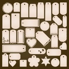 paper cutout shapes for crafting and diy projects