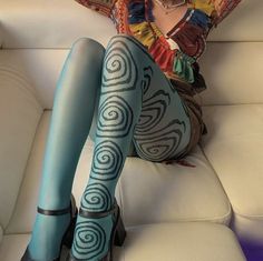 Weird Core Fashion, Whismgothic Outfits, Funky Tights, 일본 패션, Estilo Hippy, Project X, Funky Outfits, Kleidung Diy, Stil Inspiration