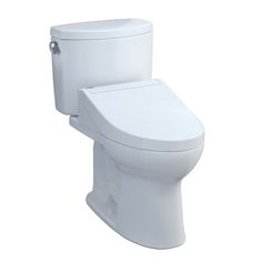 a white toilet sitting on top of a white floor