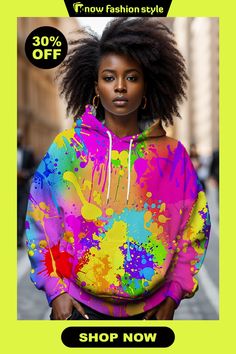 knowfashionstyle Casual Graphics Print Long Sleeve With Pockets Hooded Sweatshirt Graphic Print Long Sleeve Stretch Hoodie, Oversized Hooded Graphic Print Sweatshirt, Purple Hooded Sweatshirt With Graphic Print, Graphic Print Hooded Fleece Sweater, Cotton Hooded Sweatshirt With Cat Print, Sweatshirts Online, Wholesale Fashion, Red Yellow, Sleeve Styles