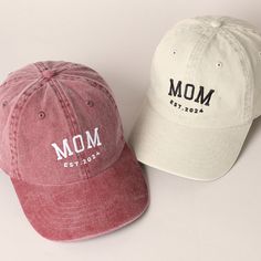 2024 MOM Letter Embroidered Baseball Cap, Stylish Casual 100% Cotton Outdoor Caps, Perfect Hat for Everyday Fashion, Adjustable Cap. It's a cool classic designed to add personal shade wherever you go! Perfect for dog walking, the beach, the gym, the pool, and everyday wear! It's fully adjustable and easy to style! ** 🧢 Detail & Features 🧢 ** - "MOM" Letter Embroidered Design  - 6-Panel Design Cotton Baseball Cap - 100% Cotton - Adjustable Snap Closure - Relaxed Fit and Pre-Curved Visor *One Si Cheap Baseball Cap With Letter Print For Baseball Season, Cheap Casual Baseball Cap With Letter Patch, Cheap Baseball Cap With Letter Print, Cheap Cute Baseball Cap With Letter Print, Cheap College Baseball Cap With Letter Print, Cheap Spring Baseball Cap With Letter Print, Cheap Letter Print Baseball Cap For College, Cheap Customizable Baseball Cap With Curved Brim, Cheap Brown Baseball Cap With Letter Print