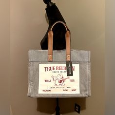 This Bag Went Viral On Tiktok Its So Badasscrazy!!! Dimensions In Photos! Offers Welcome! Free Gift With Every Purchase From My Store! Casual Canvas Bag With Snap Closure, Casual Reversible Canvas Bag, Tik Tok Viral, Pretty Tote Bags, Horseshoe Logo, Jean Purse, Viral On Tiktok, Overnight Travel Bag, Denim Shoulder Bags