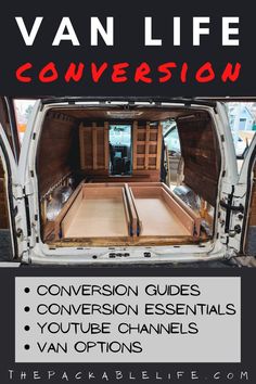 an advertisement for the van life conversation