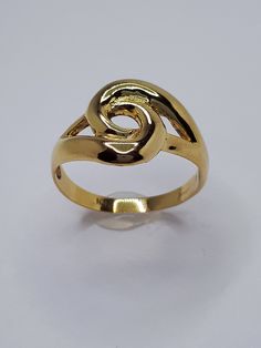 This stunning infinity ring has been carefully crafted in warm 10k solid yellow gold. Infinity rings are a symbol of eternity, empowerment, and everlasting love. This beatiful ring will make a great special  occasion/birthday gift. All of my jewellery is handmade from scratch, one item at a time. A tracking number will be provided to you once the ring has been mailed. Ring Measurements: Ring is size 7 3/4 but can be resized at no extra cost and will be shipped to you in an elegant gift box. Ring