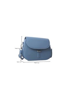 Bag For Love -Minimalist Flap Saddle Bag - Women Crossbody Product Description Color Dusty Blue Strap Type Adjustable Pattern Type Plain Style Fashionable Bag Size Small Quantity 1 piece Type Square Bag Coating 100% Polyurethane Composition 100% Polyester Material PU Leather Size Chart INCH CM Size Bag Width Bag Height Bag Length Strap Length one-size 2.8 5.5 7.5 43.3 Size Bag Width Bag Height Bag Length Strap Length one-size 7 14 19 110 Similar Products h2 { text-align: center; } .red-box { wid Chic Blue Shoulder Bag For School, Blue Saddle Bag With Removable Pouch, Blue Saddle Bag Satchel With Removable Pouch, Blue Saddle Bag With Removable Pouch Satchel, Blue Saddle Bag With Detachable Strap, Blue Satchel Saddle Bag With Removable Pouch, Blue Crossbody Saddle Bag With Removable Pouch, Blue Saddle Shoulder Bag With Detachable Strap, Chic Blue School Bag