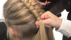 Easy F8 infinity braid - YouTube Pipe Braid Tutorial, Infinity Dutch Braid, How To Do An Infinity Braid, Infinity Hair Braid, How Yo French Braid Hair, Gymnastics Hair For Meets Easy, Infinity Braid, Braided Hair Tutorial, Braided Hairstyles Tutorials