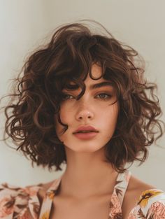 39 Spring Haircuts for Curly Hair 2024: Embracing Natural Textures and Styles Curly Bob Haircuts, Spring Haircuts, Curly Lob, Natural Curly Hair Cuts, Bob Haircut Curly, Short Curly Haircuts, Hair 2024, Haircuts For Curly Hair, Curly Hair With Bangs