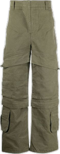 Entire Studios, Cargo Trousers, Top Brands, Wide Leg, Trousers, Luxury Fashion, Green