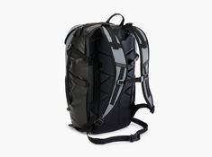 For everyday commutes to weekend adventures, we set out to create the world's best backpack. The ESKAPE™ 25 KANVAS BACKPACK features a large main compartment with intuitively placed pockets and pouches for maximum organization. Weather-resistant and user-friendly, the ESKAPE can safeguard up to 17” tech in its easy-access, heavily padded compartment. An almost indestructible, nylon-reinforced canvas with a waxed coating delivers superior weatherproofing and a lifetime of adventure. Functional Leather Backpack For Adventure, Functional Leather Backpack For Outdoor Activities, Functional Waterproof Backpack For Trips, Waterproof Backpack For Overnight Trips, Weekend Adventures, Easy Packing, Cool Backpacks, Slate Blue, Bagpack