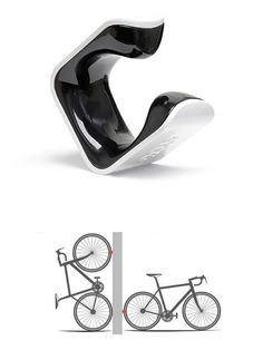 the bike is designed to look like an object