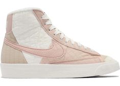 Nike Blazer Mid 77 Toasty Pink Oxford (Women's) - DO7445-261 - US Nike Blazer Mid 77 White, Nike Airforce 1, Nike Blazer Mid 77, Nike Blazer Mid, Shoes Sneakers Nike, Nike Blazers Mid, Blazer Mid, Hot Sneakers, Women Oxford Shoes