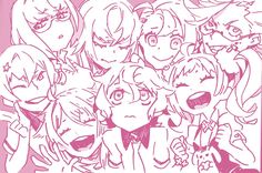 the staff celebrating the completion of the series :) Yoneyama Mai, Kiznaiver Anime, Shirow Miwa, Manga Recommendations, Studio Trigger, Reference Board, Cute Icons, Anime Fanart, Anime Images