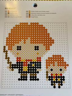 Google Lens, Ron Weasley, Canvas Patterns, Hama Beads