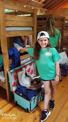 What To Pack For Summer Camp 1 Week, Summer Camp Hacks, Summer Camp Ideas