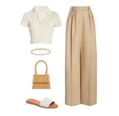 Beige Clothes, Outing Outfit, Neutral Outfits, Korean Outfit Street Styles, Classic Style Outfits, Business Outfits Women, Casual Outfit Inspiration, Illustration Fashion Design, Stylish Work Outfits