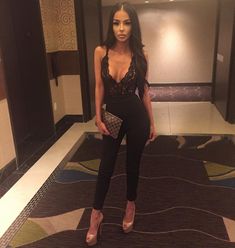 Switching it up in VEGAS.. @manuellax in our Kitty Lace Bodysuit & Imogen Twopiece Trousers! www.sorelleuk.com Outfit Semi Formal, Summer Club Outfits, Las Vegas Outfit, Club Outfits For Women, Clubbing Outfits, Vegas Outfit, Night Out Outfit, Going Out Outfits, Lace Bodysuit