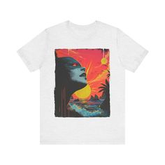 Experience beach vibes with the Beach Boy Sharky Unisex T-shirt! Made with soft and breathable fabric, this shirt offers both comfort and style. Perfect for a day at the beach or everyday wear, this shirt is a must-have for all ocean lovers. .: 100% Airlume combed and ring-spun cotton (4.2 oz/yd² (142 g/m²)) .: Retail fit .: Bella+Canvas manufactures all its products in the US and internationally in humane, no-sweat-shop, sustainable way and is part of the Fair Labor Association as well as Platinum WRAP certified. Shipping from USA and EUROPE Summer Tri-blend Crew Neck Shirt, Pre-shrunk Tri-blend Summer Shirt, Summer Tri-blend Shirt With Graphic Print, Summer Tri-blend Graphic Print T-shirt, Tri-blend T-shirt For Streetwear In Summer, Graphic Tee With Sublimation Print For Beach, Summer Graphic Tee Tri-blend T-shirt, Summer Graphic Tee Tri-blend, Tri-blend Graphic Tee For Summer