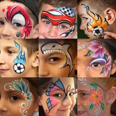 Quick Face Painting Ideas, Step By Step Face Painting, Face Paint For Kids, Bear Face Paint, Face Painting Ideas For Kids, Paint For Kids, Painting Ideas For Kids, Face Painting Ideas